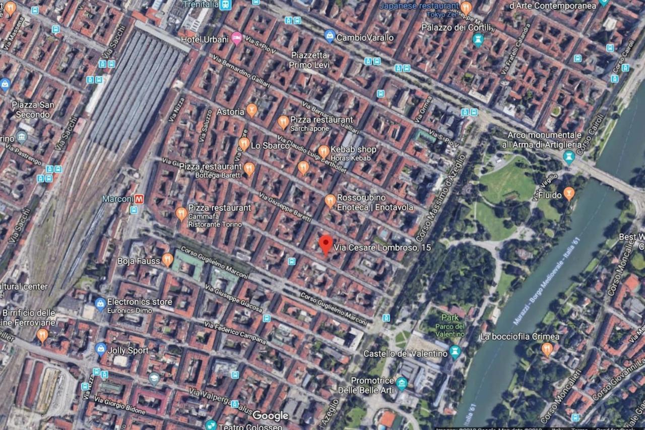 Mansarda Al Valentino Lägenhet Turin Exteriör bild